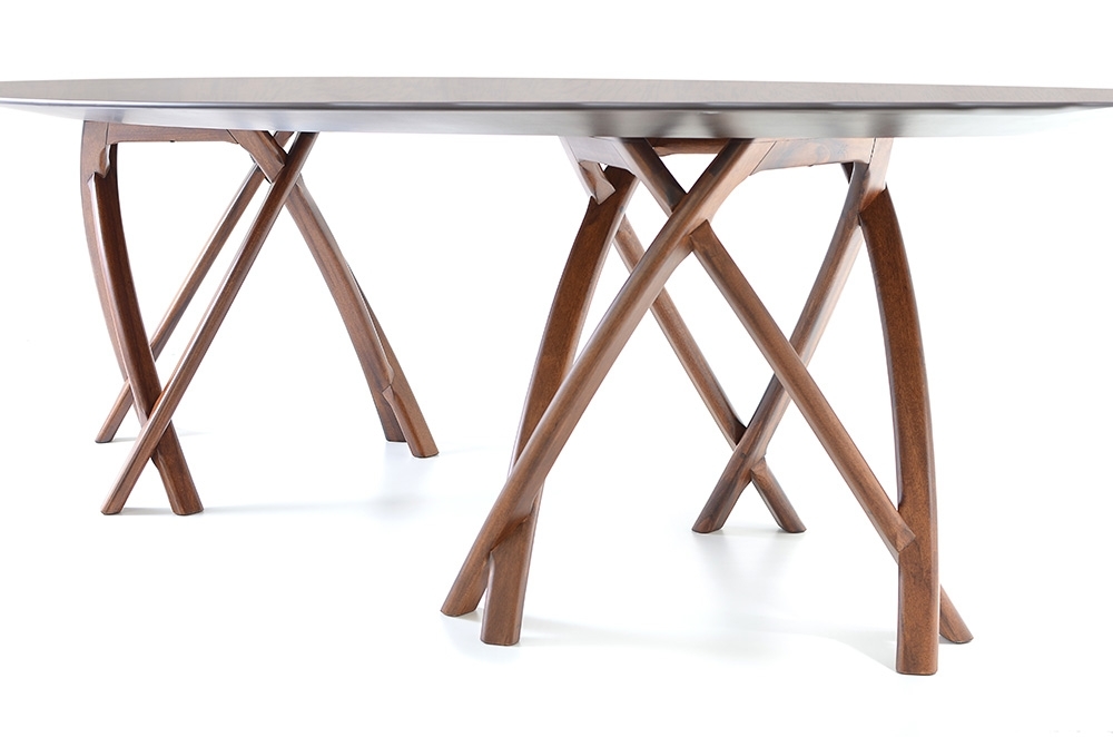 Mesa de Jantar Cruzadas Oval