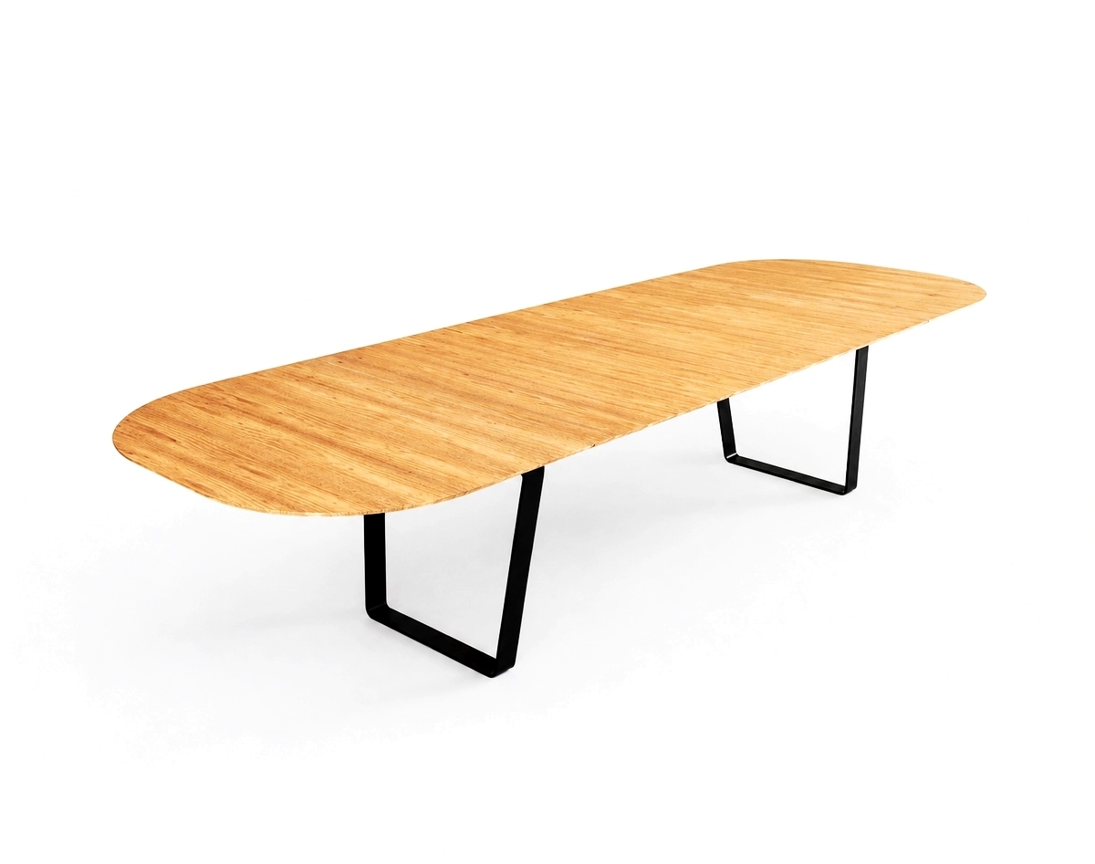 Mesa Jantar Asa Arredondada 