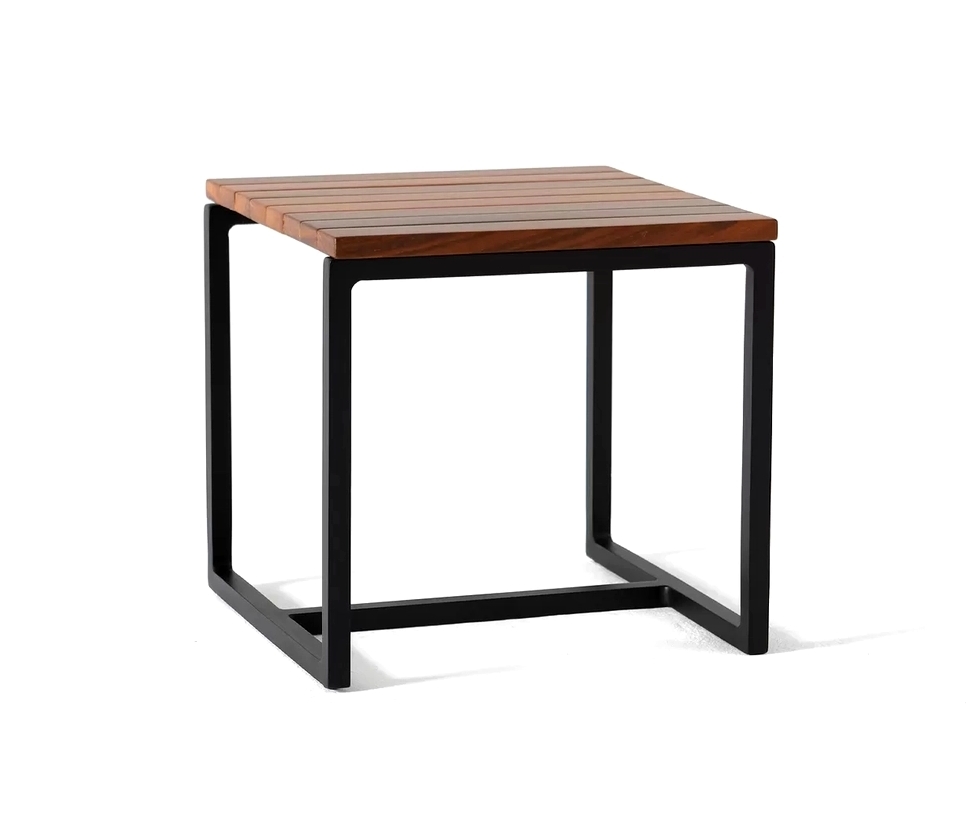 Mesa Lateral Tampo em Madeira Solar