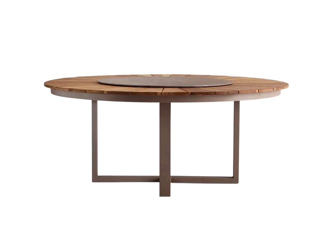 Mesa de Jantar com Tampo Giratório Quadra