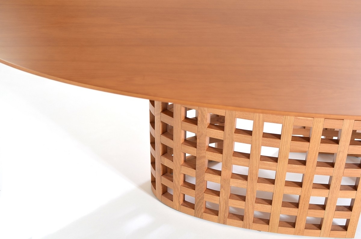 Mesa de Jantar Muxa Elíptica